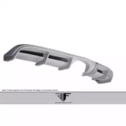 2013-2016 Porsche Cayman GT4 981 AF-1 Rear Diffuser ( GFK ) - 1 Piece image - 10