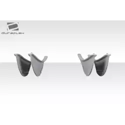2005-2009 Ferrari F430 AF-1 Rear Diffuser Fins (GFK) - 4 Piece image - 8