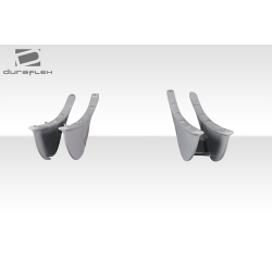2005-2009 Ferrari F430 AF-1 Rear Diffuser Fins (GFK) - 4 Piece image - 9