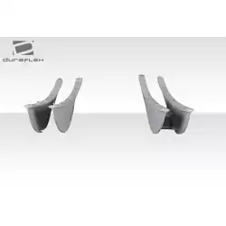 2005-2009 Ferrari F430 AF-1 Rear Diffuser Fins (GFK) - 4 Piece image - 9
