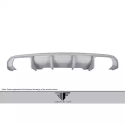 2014-2018 BMW X5 F15 AF-2 Rear Diffuser (GFK) - 1 Piece (S) image - 9