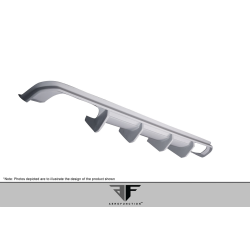 2014-2018 BMW X5 F15 AF-2 Rear Diffuser (GFK) - 1 Piece image - 11