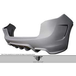 2011-2014 Porsche Cayenne AF-4 Rear Bumper (GFK) - 1 Piece image - 7