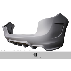 2011-2014 Porsche Cayenne AF-4 Rear Bumper (GFK) - 1 Piece image - 9