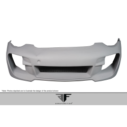 2009-2011 Porsche 911 Carrera 997 AF-1 Front Bumper (GFK) - 1 Piece image - 6