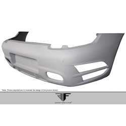 2009-2011 Porsche 911 Carrera 997 AF-1 Rear Bumper (GFK) - 1 Piece image - 6