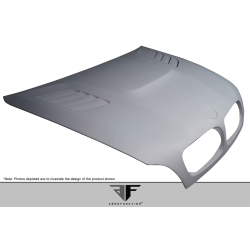 2008-2014 BMW X6M E71 E72 AF-1 Hood (GFK) - 1 Piece image - 8