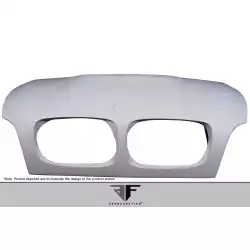 2008-2014 BMW X6M E71 E72 AF-1 Hood (GFK) - 1 Piece (S) image - 9