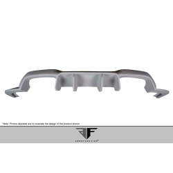 2016-2021 BMW M2 F87 AF-1 Rear Diffuser (GFK) - 1 Piece image - 6