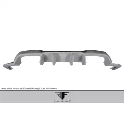 2016-2021 BMW M2 F87 AF-1 Rear Diffuser (GFK) - 1 Piece (S) image - 6