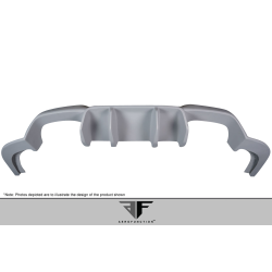 2016-2021 BMW M2 F87 AF-1 Rear Diffuser (GFK) - 1 Piece image - 7