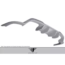 2016-2021 BMW M2 F87 AF-1 Rear Diffuser (GFK) - 1 Piece (S) image - 8