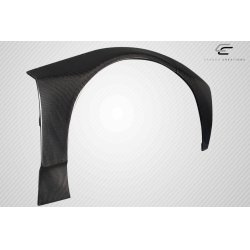 2020-2025 Chevrolet Corvette C8 Carbon Creations Gran Veloce Wide Body Front Fender Flares - 4 Pieces image - 9