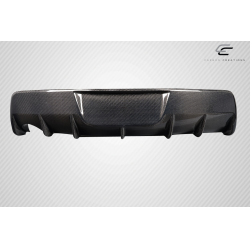 2004-2009 Mazda Mazdaspeed 3 Carbon Creations Corkscrew Rear Diffuser - 1 Piece image - 5