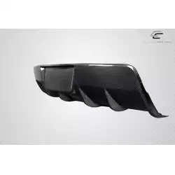 2004-2009 Mazda Mazdaspeed 3 Corkscrew Rear Diffuser - 1 Piece image - 6