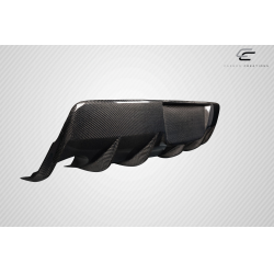 2004-2009 Mazda Mazdaspeed 3 Carbon Creations Corkscrew Rear Diffuser - 1 Piece image - 7