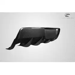 2004-2009 Mazda Mazdaspeed 3 Corkscrew Rear Diffuser - 1 Piece image - 7