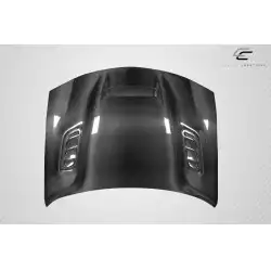 2006-2010 Dodge Charger Hellcat Redeye Look hood - 1 Piece image - 9