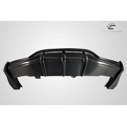 2015-2020 Mercedes C Class W205 Carbon Creations Weaver Sport Rear Diffuser - 3 Pieces image - 8