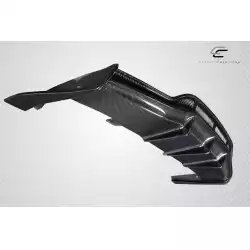 2015-2020 Mercedes C Class W205 Weaver Sport Rear Diffuser - 3 Pieces image - 10