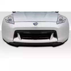 2009-2012 Nissan 370Z Z34 NISM Look Front Bumper Lip Spoiler Chin Aero Deflector - 1 Piece (S) image - 6
