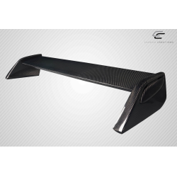 2010-2013 Kia Forte Carbon Creations Soya Rear Wing Spoiler - 3 Pieces image - 12