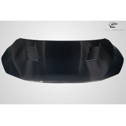 2016-2019 Nissan Sentra Carbon Creations JS Hood - 1 Piece image - 6