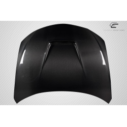 2008-2011 Subaru Impreza 2008-2014 WRX STI Carbon Creations Vortex Hood - 1 Piece image - 9