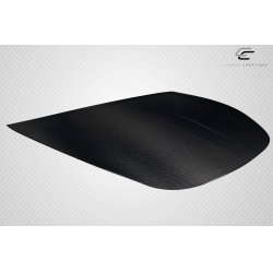2013-2016 Dodge Dart Carbon Creations OEM Look Hood - 1 Piece image - 8