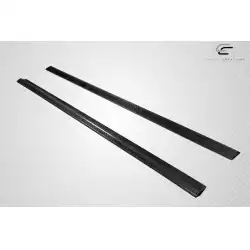 2008-2014 Mercedes Benz C Class W204 Radian Side Skirt Rocker Panel Splitters - 2 Pieces image - 6
