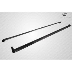 2008-2010 Subaru Impreza WRX Carbon Creations Ghost Side Skirt Rocker Panel Splitters - 2 Pieces image - 7