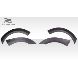 2010-2013 Porsche Panamera Duraflex Aiming Rear Fender Flares - 4 Pieces image - 6