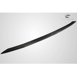2019-2025 Porsche Cayenne Coupe Carbon Creations Turbo GT Look Rear Mid Wing Spoiler - 1 Piece image - 9