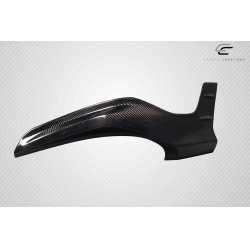 2022-2024 Honda Civic HB Carbon Creations Merella Rear Lip Add on Spoilers - 2 Pieces image - 6