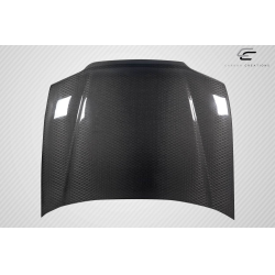 1992-1995 Honda Civic 2DR / HB Carbon Creations Geo6ix Dritech OEM Look Hood - 1 Piece image - 9