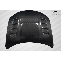 2008-2011 Subaru Impreza 2008-2014 WRX STI Carbon Creations Geo6ix Dritech GT Concept Hood - 1 Piece image - 9