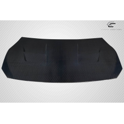 2013-2020 Scion FR-S Toyota 86 Subaru BRZ Carbon Creations Geo6ix Dritech 86-R Hood - 1 Piece image - 6