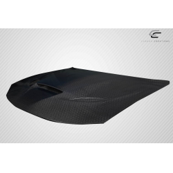 2015-2023 Dodge Charger Carbon Creations Geo6ix Dritech Hellcat Look Hood - 1 Piece image - 8