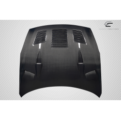 2009-2016 Nissan GT-R R35 Carbon Creations Geo6ix GT2 Hood - 1 Piece image - 9