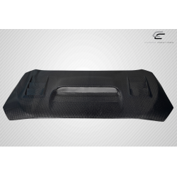 2015-2021 Subaru WRX Carbon Creations Geo6ix C-1 Hood - 1 Piece image - 6