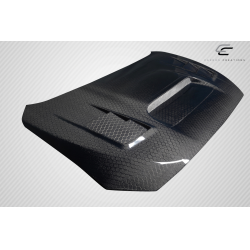 2015-2021 Subaru WRX Carbon Creations Geo6ix C-1 Hood - 1 Piece image - 8
