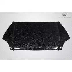 1999-2000 Honda Civic AeroForge Dritech OEM Look Hood - 1 Piece image - 6