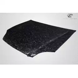 1999-2000 Honda Civic AeroForge Dritech OEM Look Hood - 1 Piece image - 7