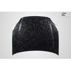 1999-2000 Honda Civic Carbon Creations AeroForge Dritech OEM Look Hood - 1 Piece image - 9