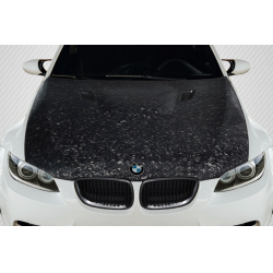 2007-2010 BMW 3 Series E92 2dr E93 Convertible Carbon Creations AeroForge DriTech M3 Look Hood - 1 Piece image - 6
