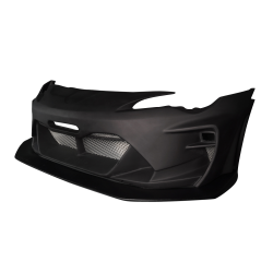 2013-2020 Scion FR-S Toyota 86 Subaru BRZ Duraflex Vantix Front Bumper - 2 Piece image - 15