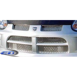 Diamond Cut Mesh Grille (silver) - 2 Piece image - 10