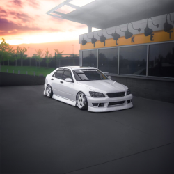 Lexus IS300 2000-2005 Bsport Style 4 Piece Polyurethane Full Body Kit image - 2