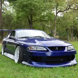 Ford Mustang 1994-1998 2FORDY 4 Piece Polyurethane Full Body Kit image - 5