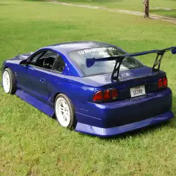 Ford Mustang 1994-1998 2FORDY 1 Piece Polyurethane Rear Bumper image - 3